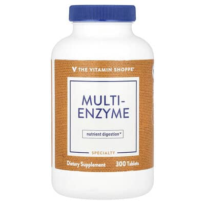 The Vitamin Shoppe, Multi-Enzymes, 300 Tablets