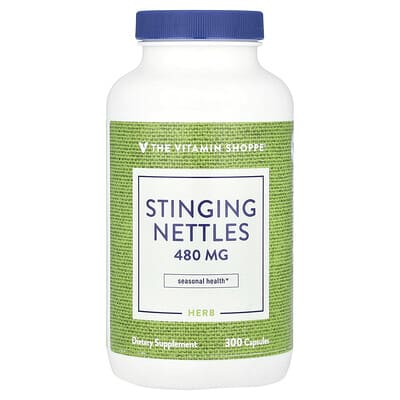 The Vitamin Shoppe, Nettle, 480 mg, 300 Capsules