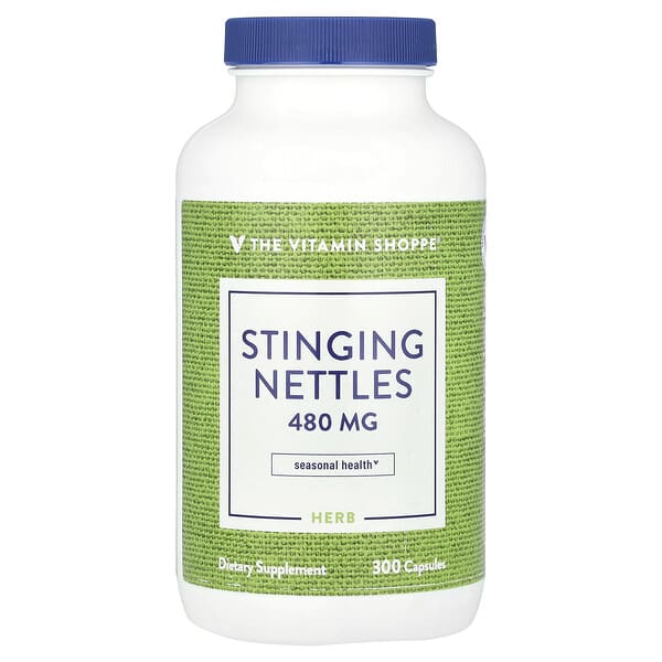 Stinging Nettles, 480 mg, 300 Capsules