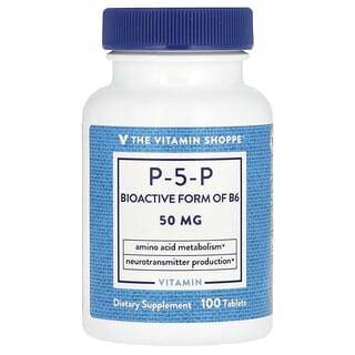The Vitamin Shoppe, P-5-P, 50 mg, 100 tabletek