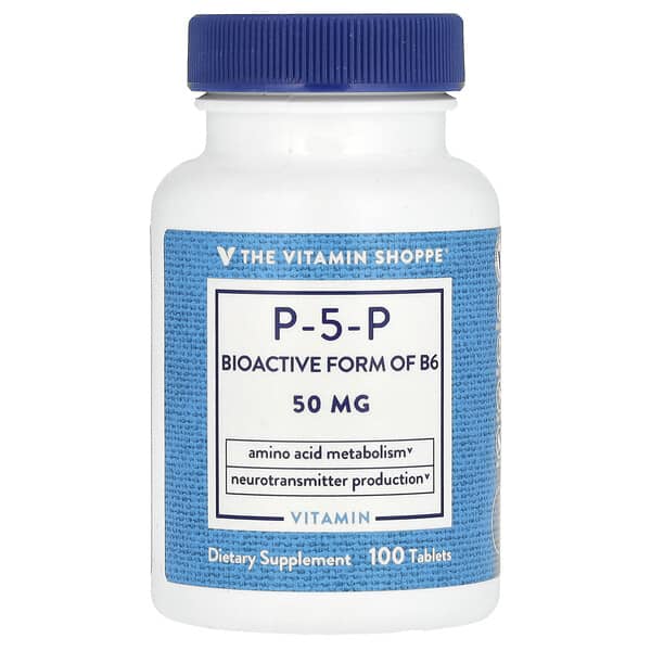 P-5-P, 50 mg, 100 Tablets