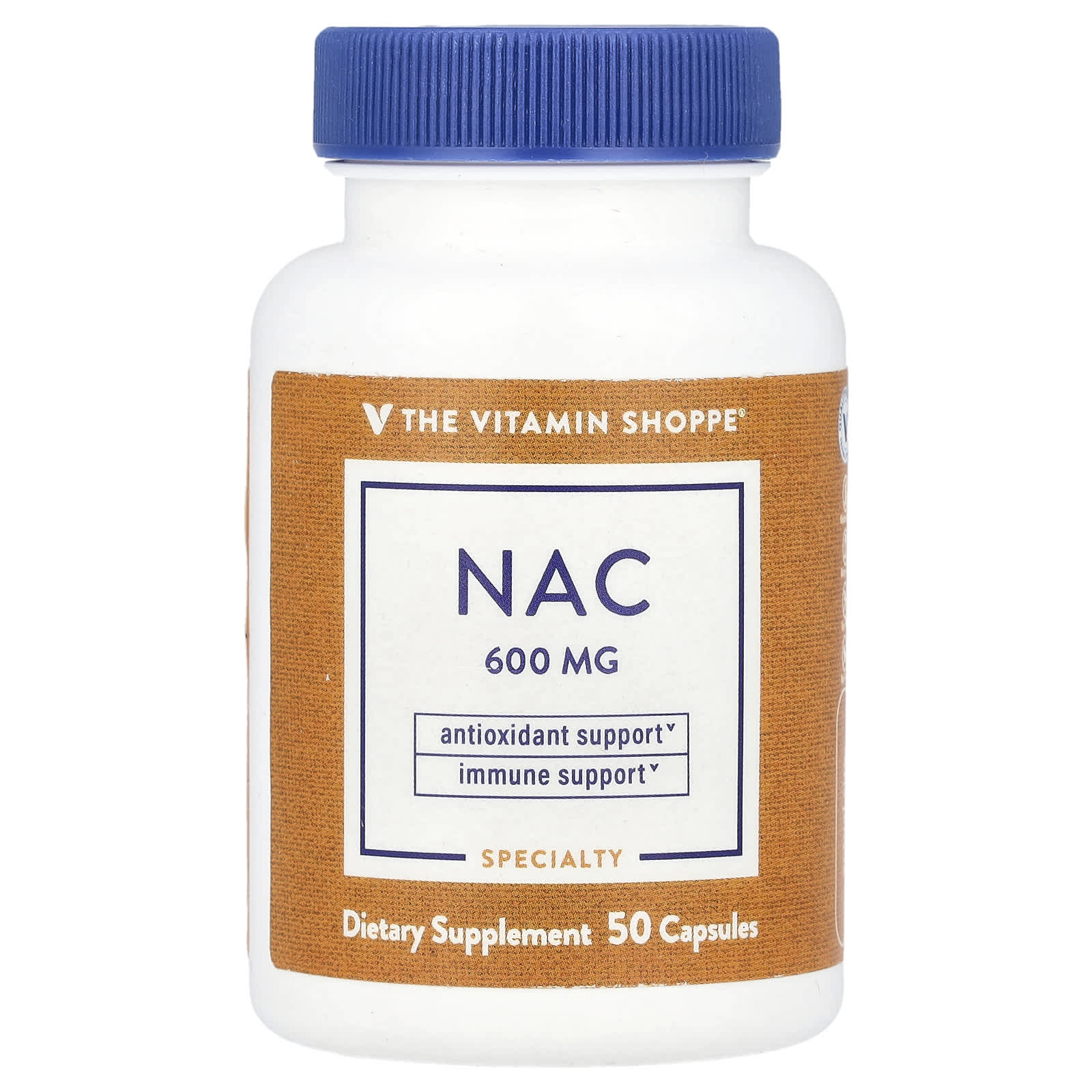 NAC（N-アセチル-L-システイン）、600mg、50粒