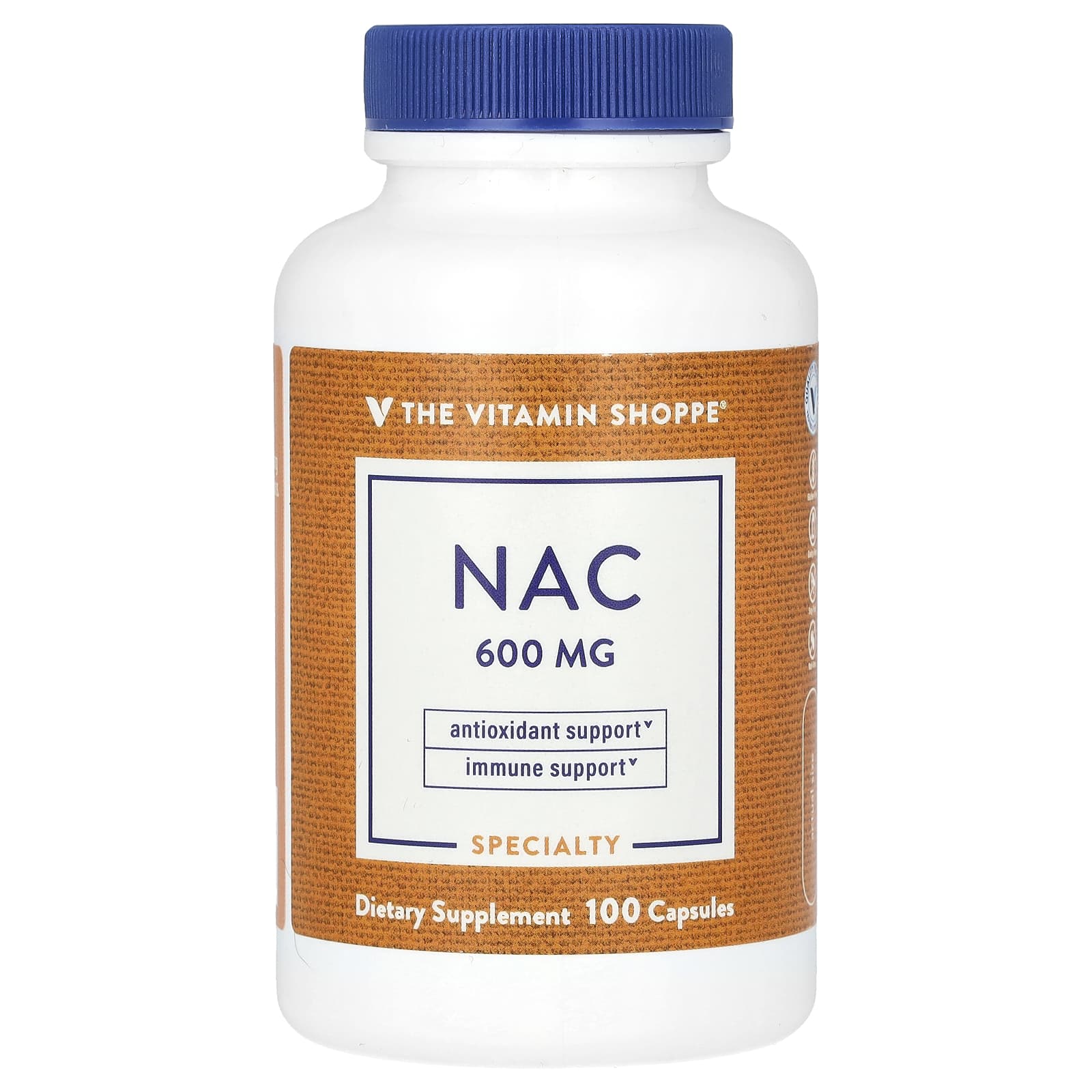 NAC（N-アセチル-L-システイン）、600mg、100粒