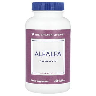 The Vitamin Shoppe, Alfalfa, 250 comprimidos