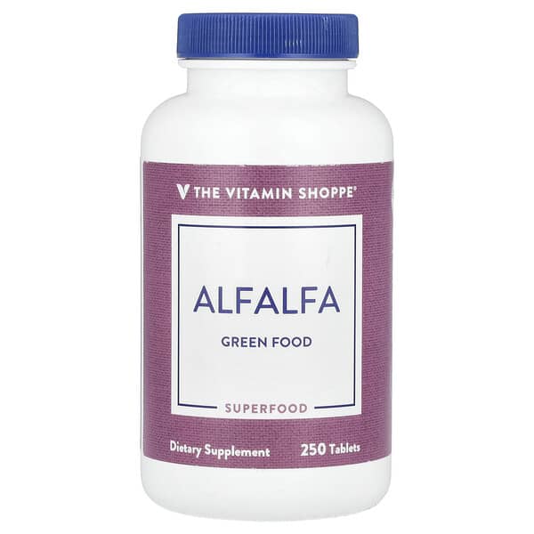 The Vitamin Shoppe, Alfalfa , 250 Tablets