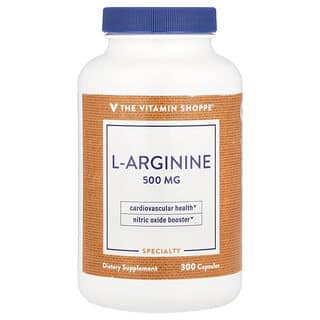 The Vitamin Shoppe, L-Arginin, 500 mg, 300 Kapseln