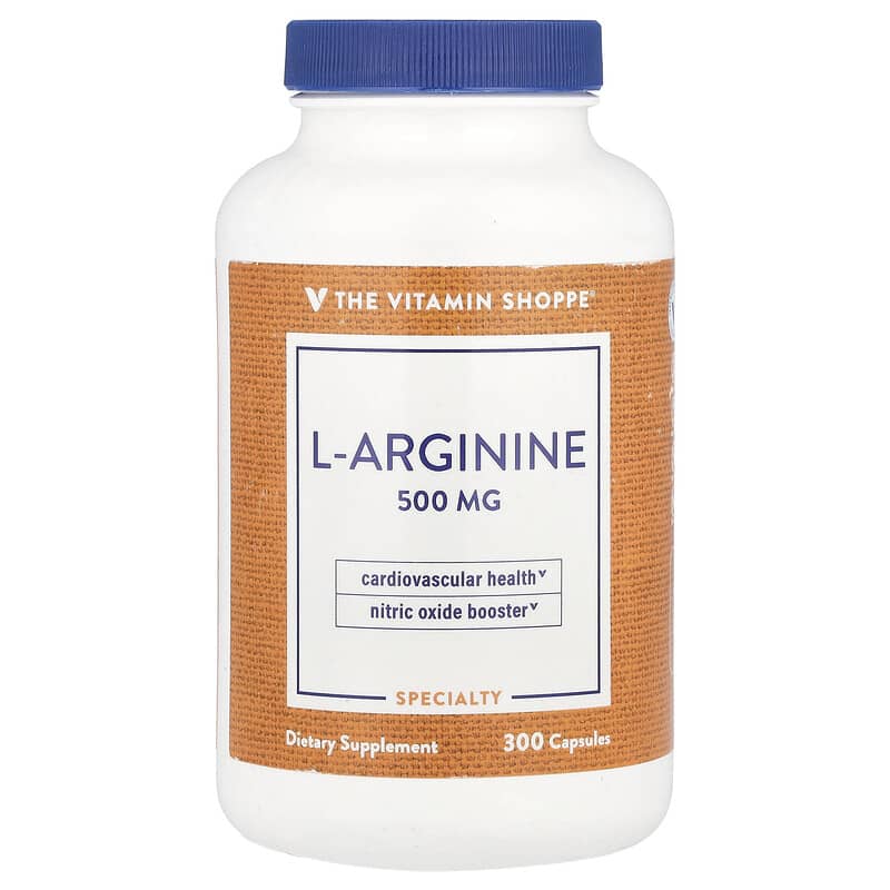 l carnitina y arginina para que sirve L-arginina, 500 mg, 300 cápsulas