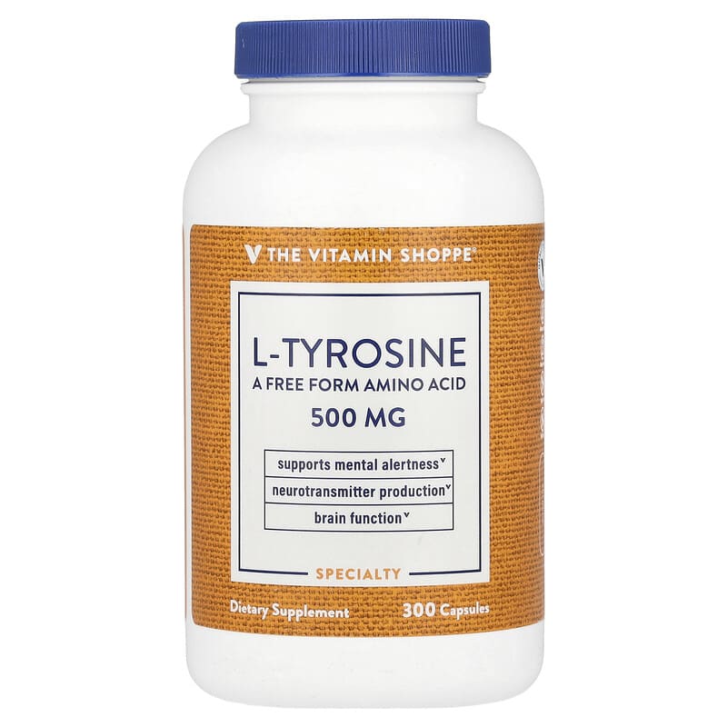 L-Tyrosine, 500 mg, 300 Capsules L-Tyrosine, 500 mg, 300 Capsules