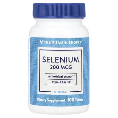 The Vitamin Shoppe, Selenium, 100 Tablets