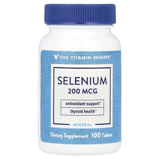 The Vitamin Shoppe, Selen, 200 mcg, 100 Tabletten