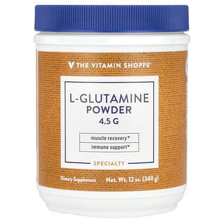 The Vitamin Shoppe, L-Glutamine Powder, L-Glutamin-Pulver, 340 g (12 oz.)