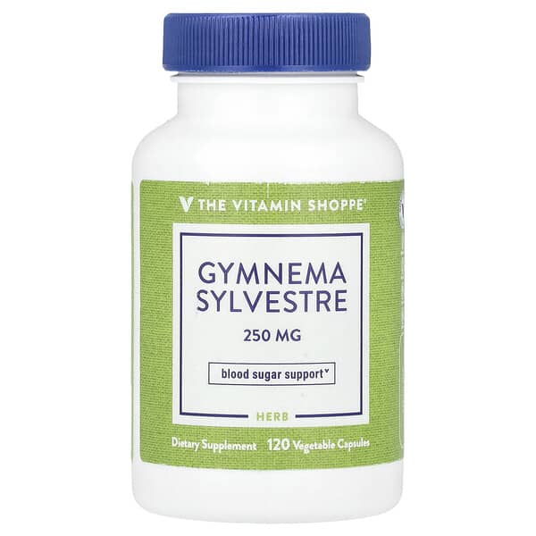 The Vitamin Shoppe, 김네마 슬리베스터, 250mg, 베지 캡슐 120정