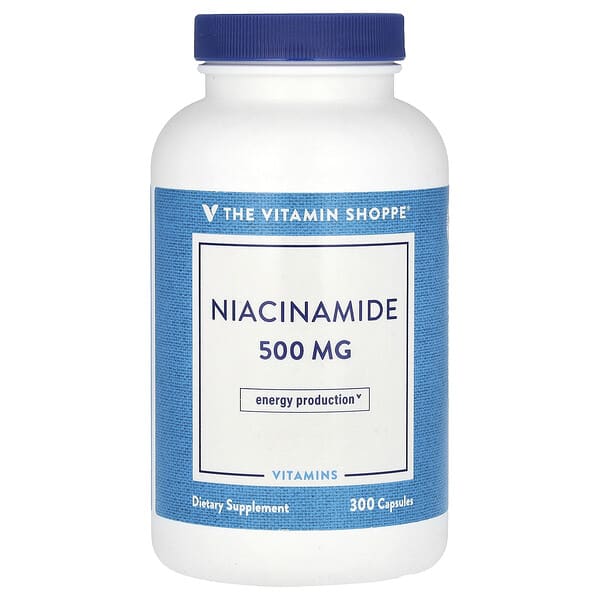 Niacinamide, 500 mg, 300 Capsules