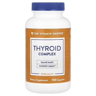 The Vitamin Shoppe, Thyroid Complex , 100 Capsule