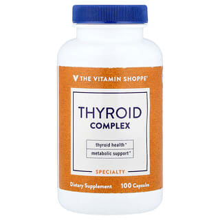 The Vitamin Shoppe, Thyroid Complex, 100 Capsules