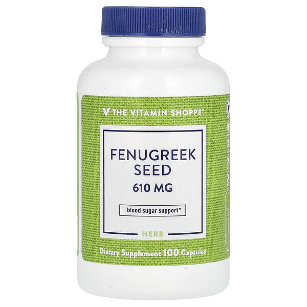 Fenugreek Seed, 610 mg, 100 Capsules