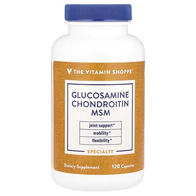 The Vitamin Shoppe, Chitosamine Chondroitin with MSM, 120 Capsules