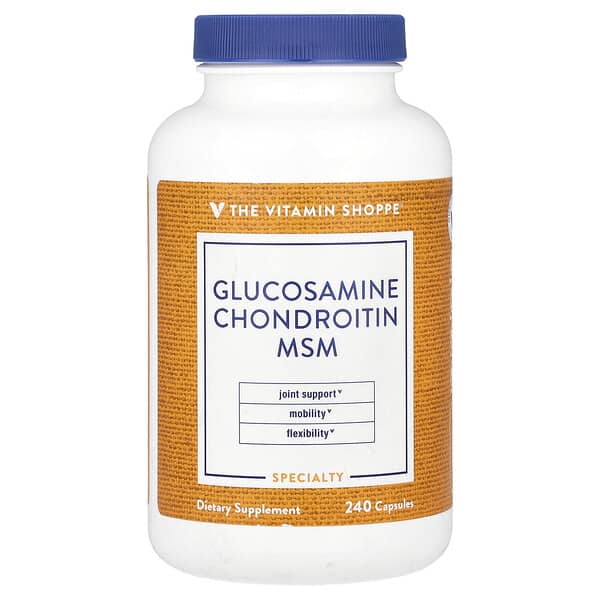 Glucosamine Chondroitin MSM, 240 Capsules