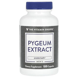 The Vitamin Shoppe, Extrato de Pygeum para Homens, 100 Cápsulas