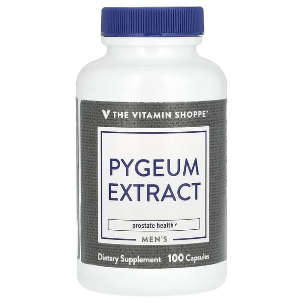 The Vitamin Shoppe, Men's Pygeum Extract, 100 Capsules