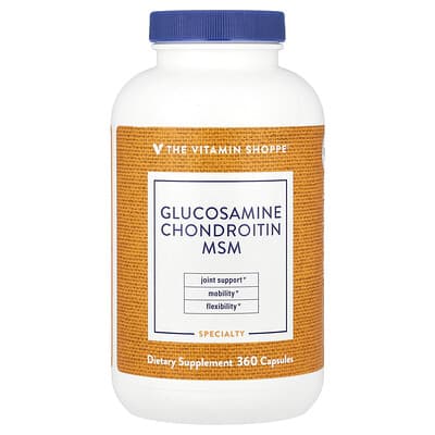 The Vitamin Shoppe, Chitosamine Chondroitin with MSM, 360 Capsules