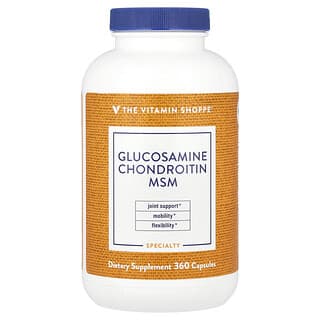 The Vitamin Shoppe, Glucosamine Chondroitin MSM, 360 Capsules