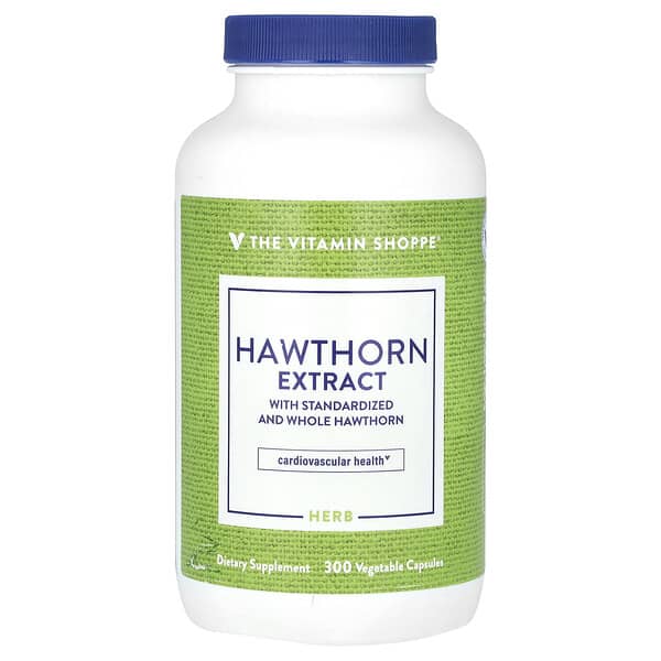 Hawthorn Extract, 300 Vegetable Capsules