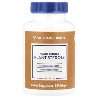 The Vitamin Shoppe, Heart Choice Plant Sterols, 60 Softgels