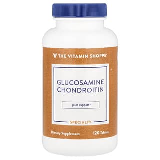 The Vitamin Shoppe, Glucosamina condroitina, 120 compresse