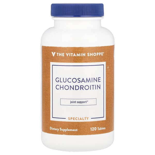 The Vitamin Shoppe Glucosamine Chondroitin, 120 Tablets
