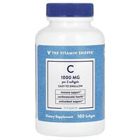 The Vitamin Shoppe, Vitamin C, 1,000 mg, 100 Softgels (500 mg Per Softgel)