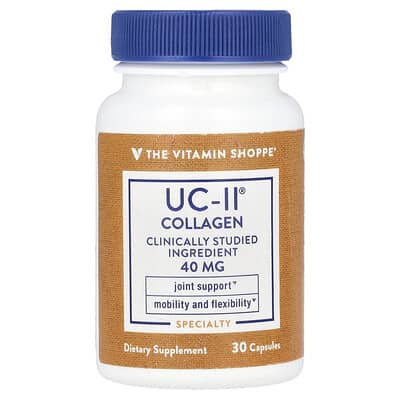 The Vitamin Shoppe, UC-II® Collagen, 40 mg, 30 Capsules
