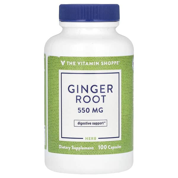 Ginger Root, 550 mg, 100 Capsules