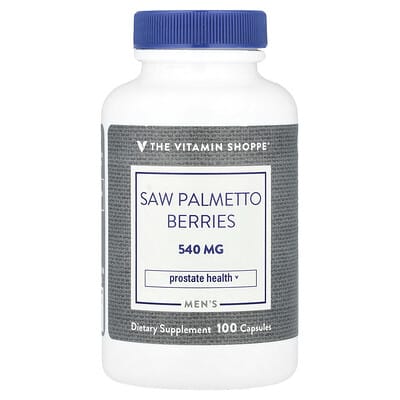 The Vitamin Shoppe, Saw Palmetto Berry for Men, 540 mg, 100 Capsules
