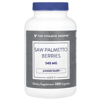 The Vitamin Shoppe, Saw Palmetto Berry for Men, 540 mg, 300 Capsules