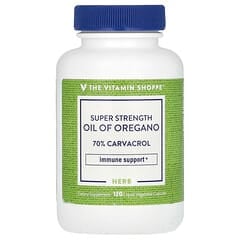 The Vitamin Shoppe, Aceite de orégano superconcentrado, 120 cápsulas vegetales líquidas