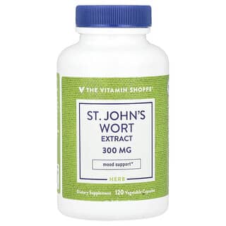 The Vitamin Shoppe, Extrait de millepertuis, 300 mg, 120 capsules végétales