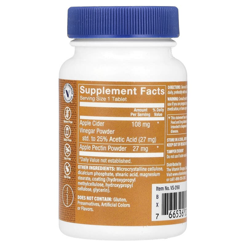 Complément Alimentaire MyVita - Vinaigre De Cidre De Pomme 250mg + Pectine D'agrumes, 60 Gélules