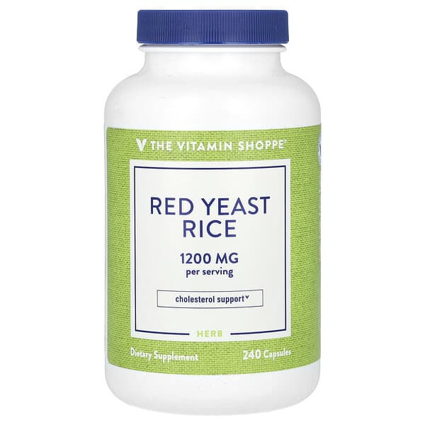 Red Yeast Rice, 240 Capsules (600 mg per Capsule)