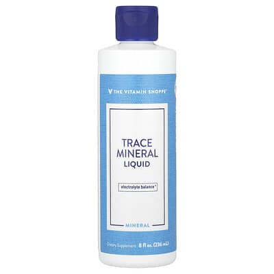 The Vitamin Shoppe, Liquid Trace Minerals, 8 fl oz (236 ml)
