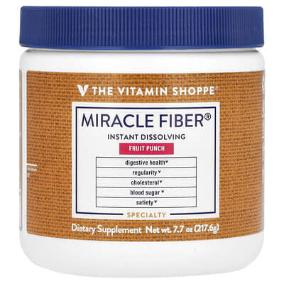 The Vitamin Shoppe, Miracle Fiber, Mixed Fruit Flavor, 7.7 oz (217.6 g)