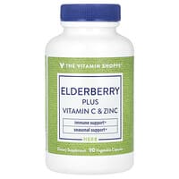 vitamin Elderberry Plus Vitamin C & Zinc, 90 Vegetable Capsules