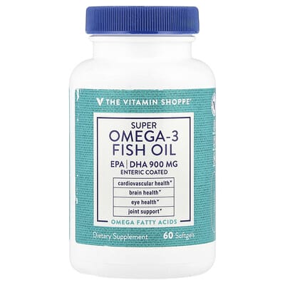 The Vitamin Shoppe, Super Omega-3 Fish Oil, 60 Softgels
