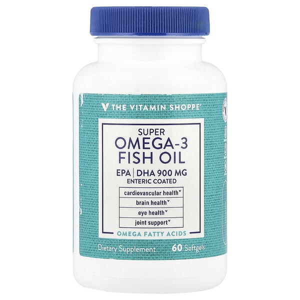 Super Omega-3 Fish Oil, 60 Softgels
