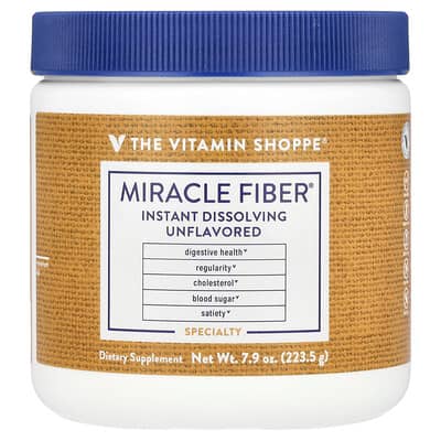 The Vitamin Shoppe, Miracle Fiber, Original Flavor, 7.9 oz (223.5 g)
