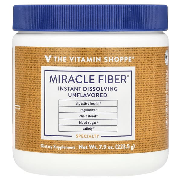 Miracle Fiber, Unflavored, 7.9 oz (223.5 g)