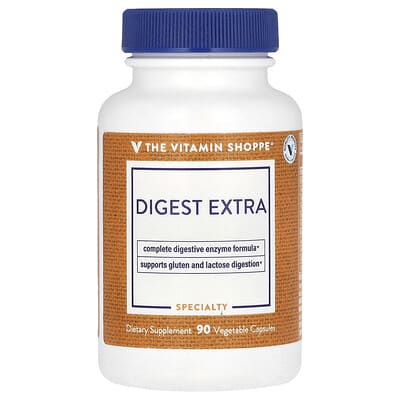 The Vitamin Shoppe, Digest Extra, 90 Vegetable Capsules
