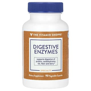 The Vitamin Shoppe, Digestive Enzymes, Enzimas digestivas, 90 cápsulas vegetales