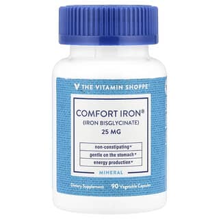 The Vitamin Shoppe, Comfort Iron®, 25 mg, 90 pflanzliche Kapseln