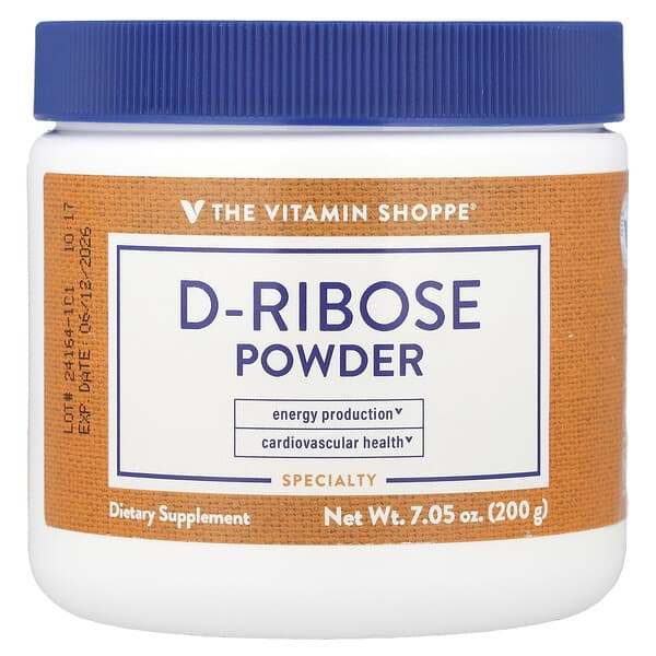 D-Ribose Powder, 7.05 oz (200 g)